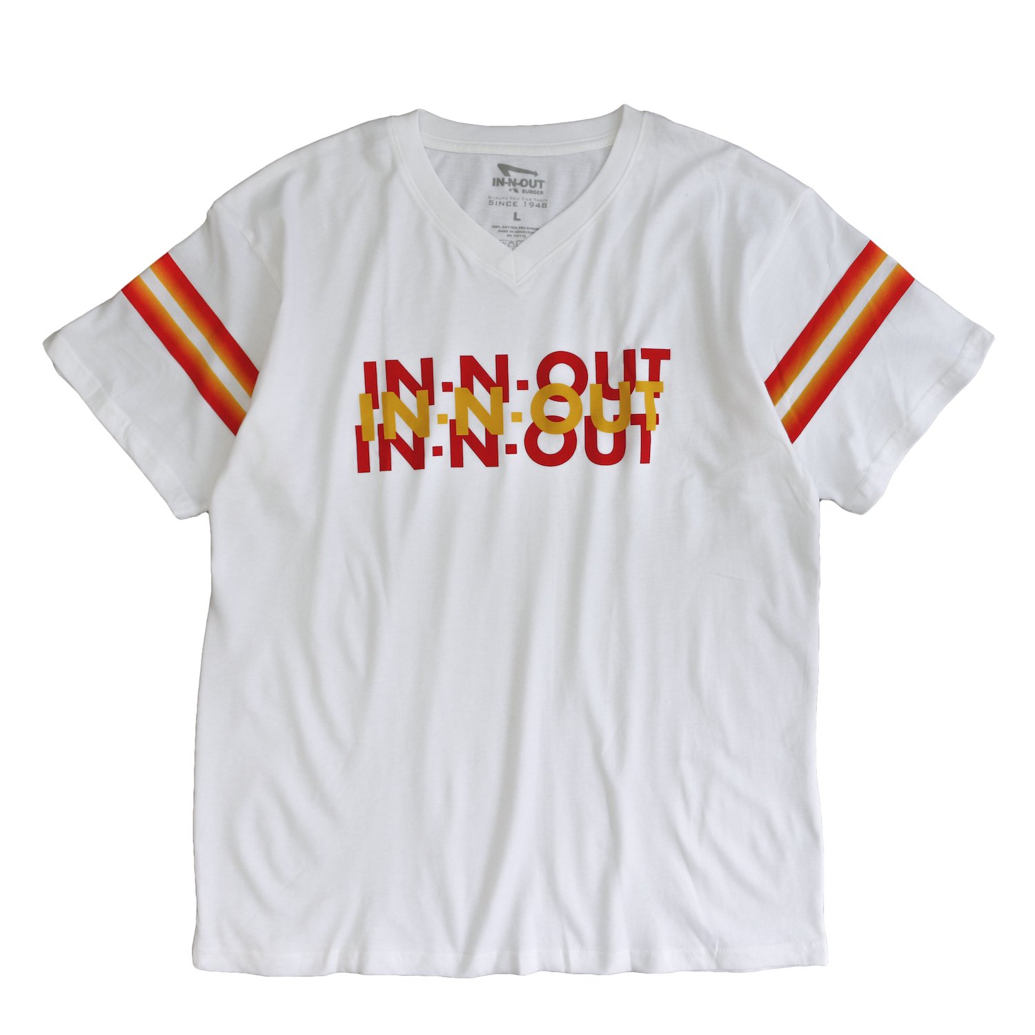 <img class='new_mark_img1' src='https://img.shop-pro.jp/img/new/icons8.gif' style='border:none;display:inline;margin:0px;padding:0px;width:auto;' /> IN-N-OUT / VINTAGE FOOTBALL TEE